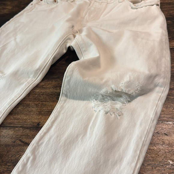 White 501 ct size 29 jeans distressed - Picture 5 of 16
